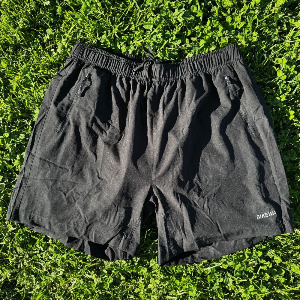 Bikewa Mens Black Padded Cycling‎ Shorts XL 3D Gel Padded MTB Road Bike